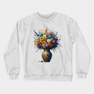 Boho Wildflowers Cottagecore Flower Shirt, Mothers Day Gifts, Mom Shirt, Gardening Shirt, Mothers Day Garden Gift for Her, Flower Bouquet Crewneck Sweatshirt